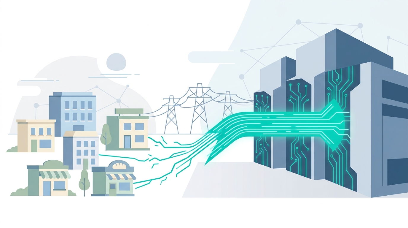 AI-datacenters jagen op stroom — en dat raakt ook het MKB