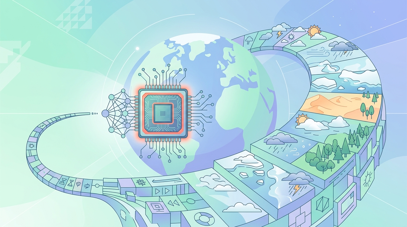 AI simuleert 1500 jaar klimaat in één dag op één GPU