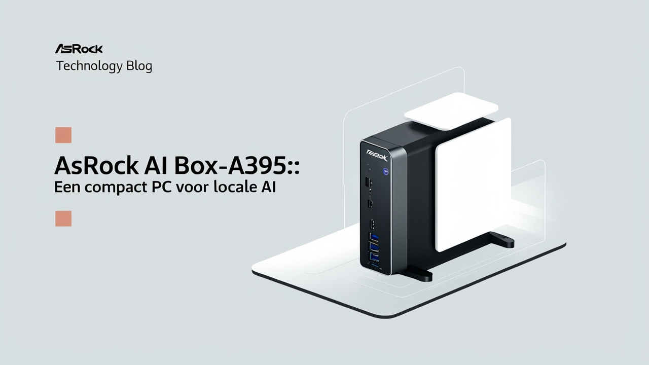 ASRock AI BOX-A395: een compacte pc voor lokale AI