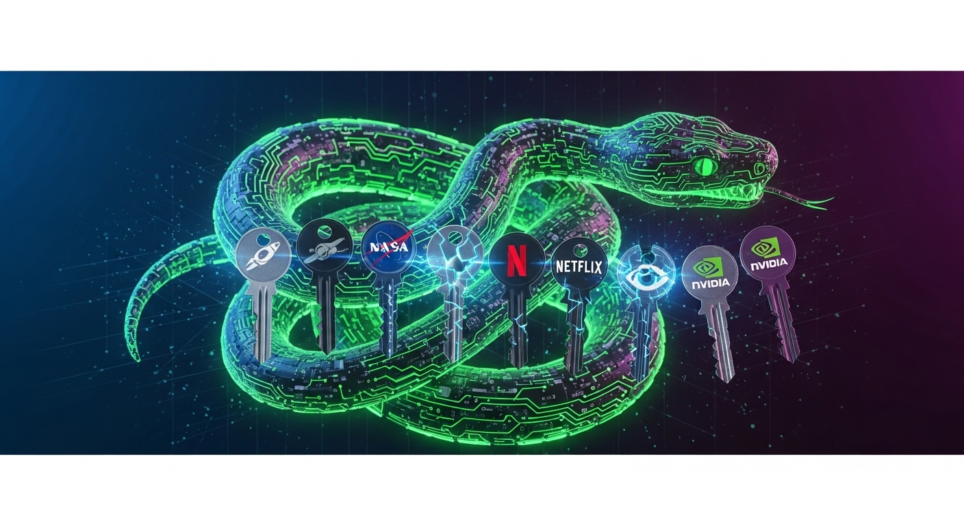 Giftige Python-package compromitteert AI-keys van NASA, Netflix en NVIDIA