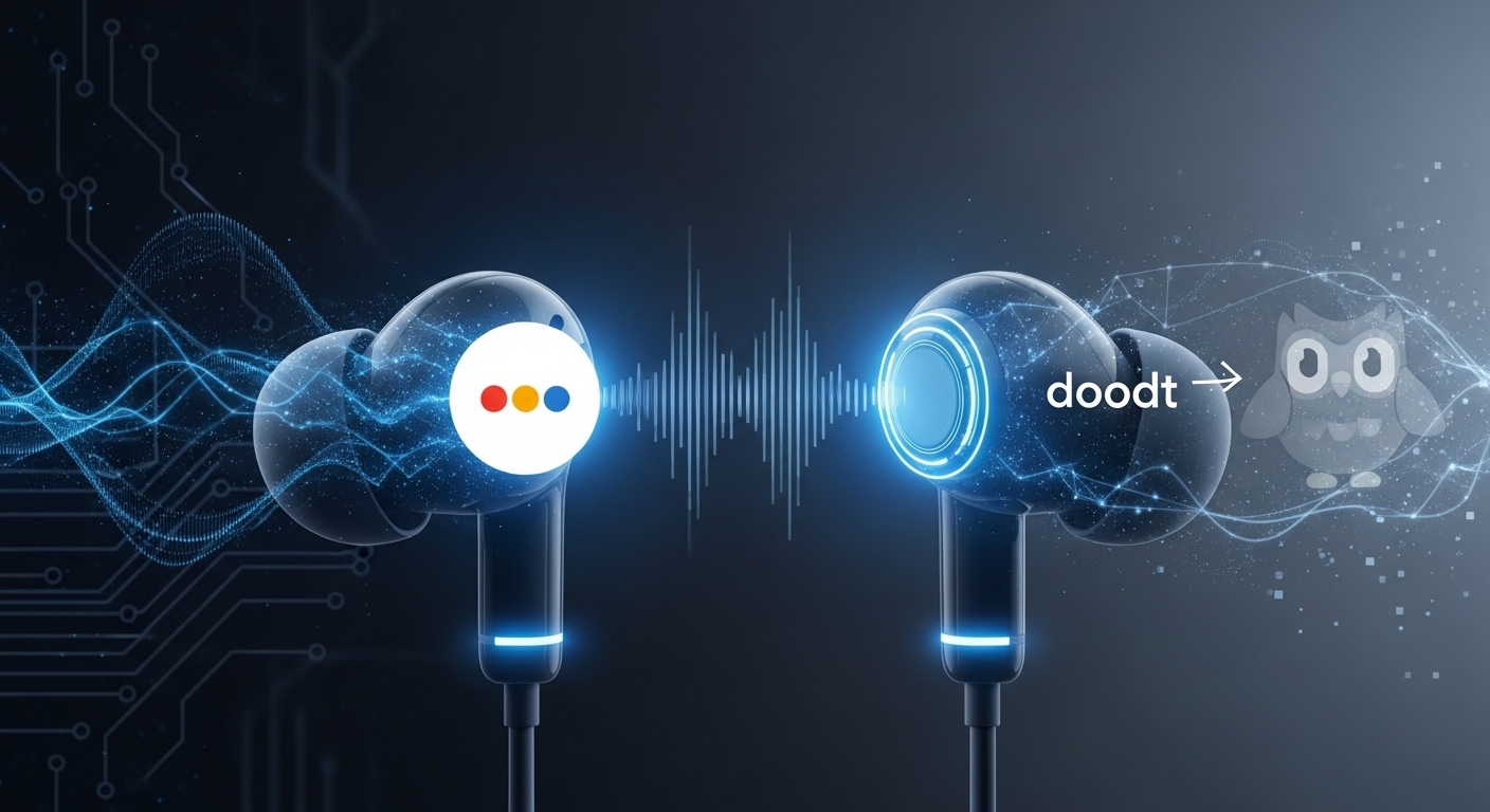 Google doodt Duolingo: real-time vertaling in je oordopjes