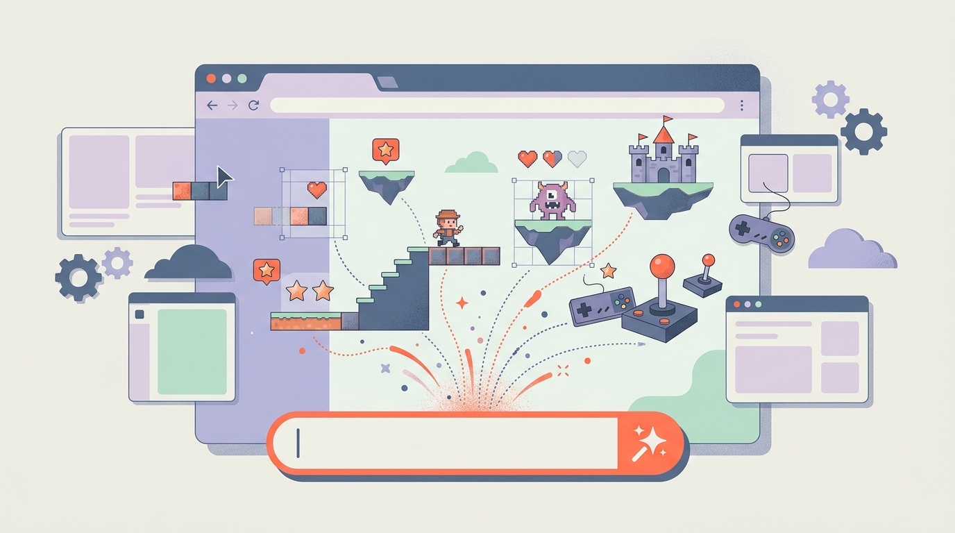 Google Playground laat je browsergames maken met een prompt