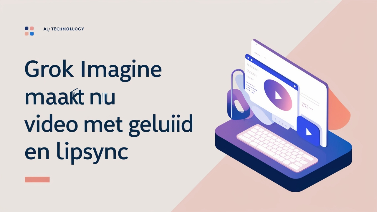 Grok Imagine maakt nu video met geluid en lipsync
