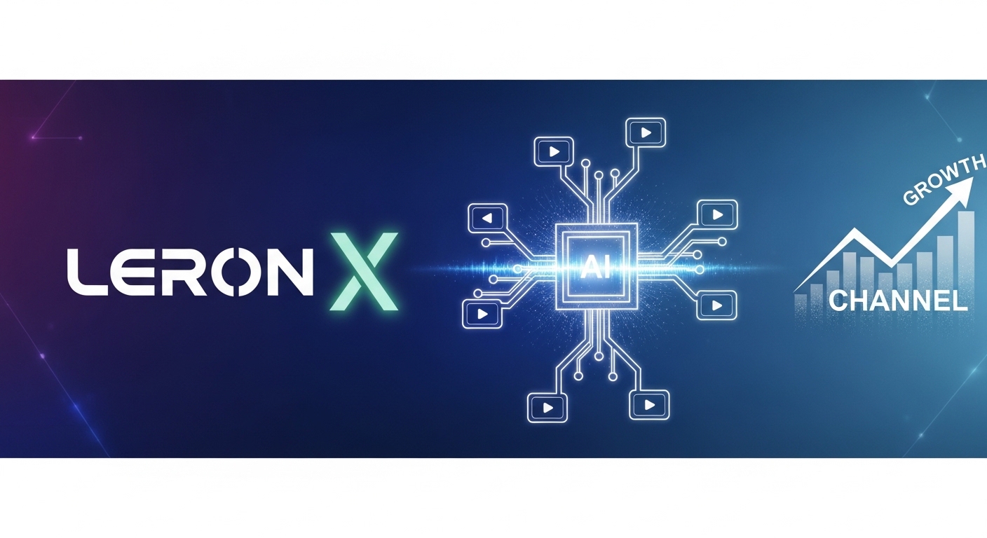 Leron X: AI die volledige video's maakt en je kanaal laat groeien
