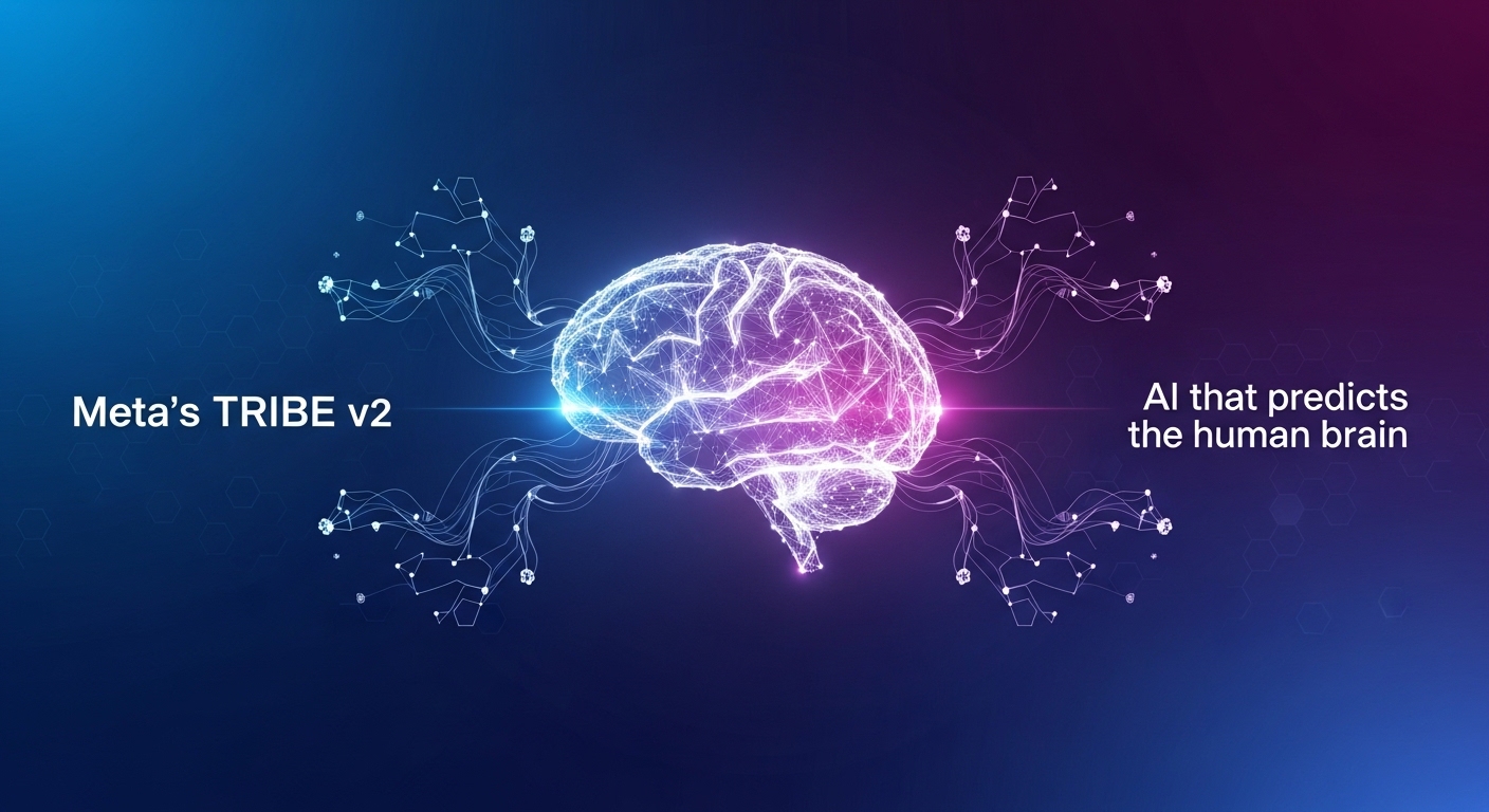Meta's TRIBE v2: AI die het menselijk brein voorspelt