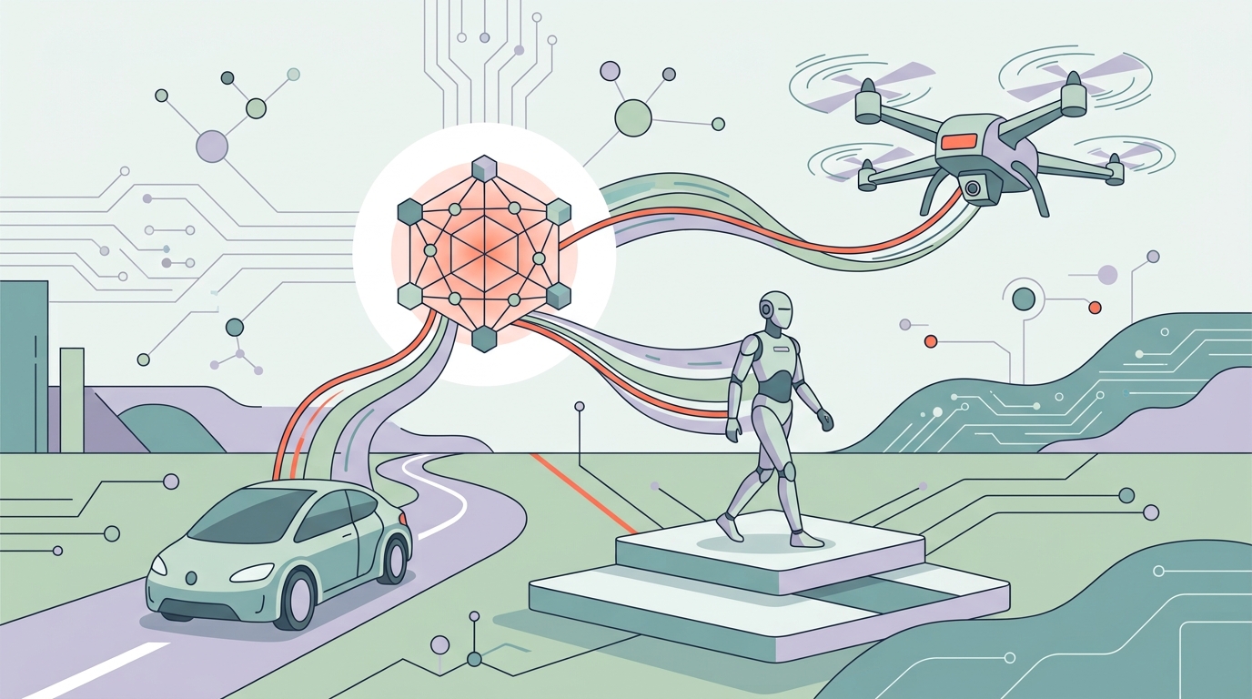 Odyssey-3: één AI-model bestuurt robots, auto's en drones