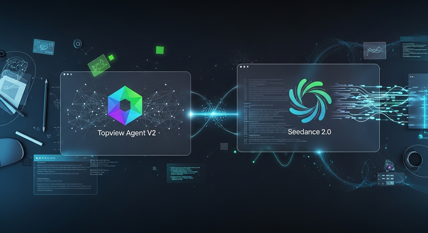 Topview Agent V2 + Seedance 2.0: Eindelijk volledige AI-video's maken