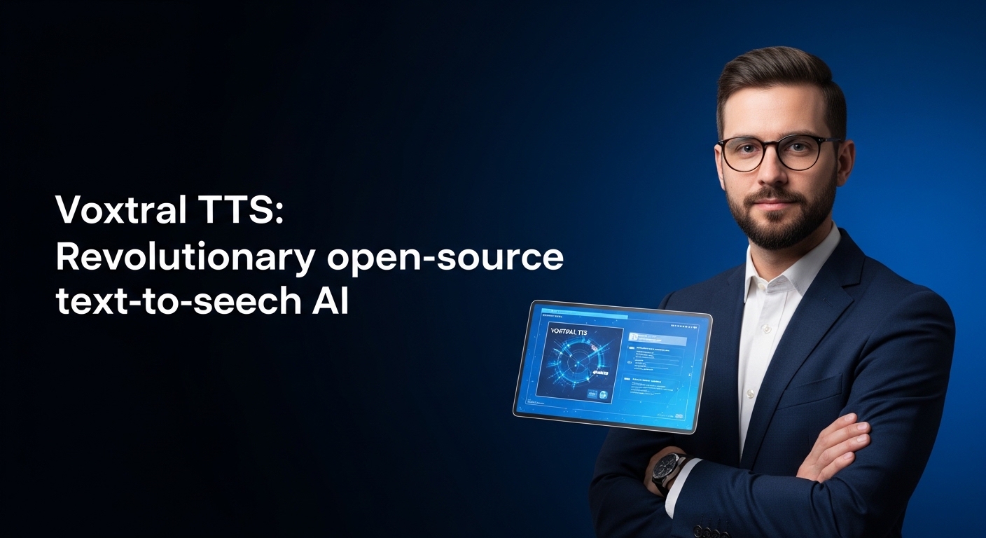Voxtral TTS: Revolutionaire open-source tekst-naar-spraak AI