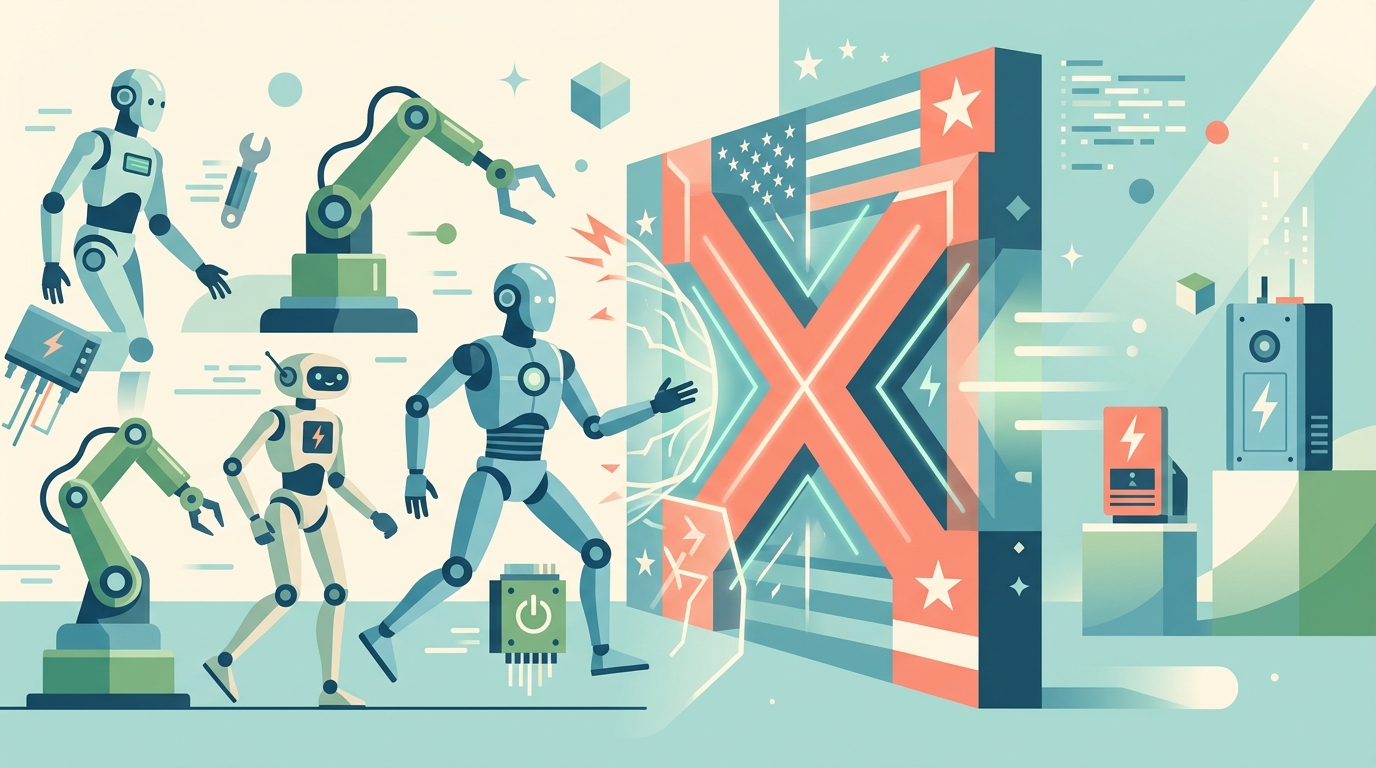 VS verbiedt import van buitenlandse robots en omvormers